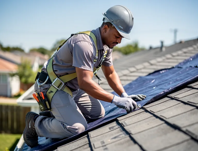 Roof Tarping service in Grays